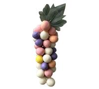 Soap, beautiful grape-shaped soap, made of raw materials such as olive oil, coconut oil, etc., and is handmade, suitable for cleaning the body and face.,Multi-colored