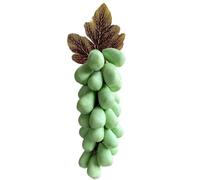 Soap, beautiful grape-shaped soap, made of raw materials such as olive oil, coconut oil, etc., and is handmade, suitable for cleaning the body and face.,Green