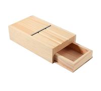 Soap Beveler Tool, 7.7x4.3x2in Soap Cutter Planer Adjustable Cutter Drawer Box Hand Made Making Supplies DIY Candle Shaver with Drawer for Craft Making