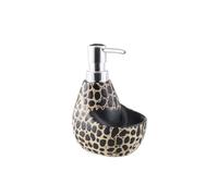 soap bottle Hand Soap Bottle Leopard Print Dishes Pump With Sponge Holder soap dispenser
