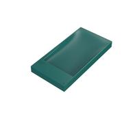 Soap Box 1Pcs Bathroom Silicone Flexible Soap Dishes Storage Holder Soapbox Plate Tray Drain Bath Tools Simple Creativity Box(B green)