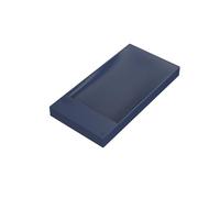 Soap Box 1Pcs Bathroom Silicone Flexible Soap Dishes Storage Holder Soapbox Plate Tray Drain Bath Tools Simple Creativity Box(B blue)