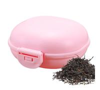 Soap Box Container - Efficient Drainage Bar Soap Holder with Locking Design | Lid Travel Soaps Case Shampoo Bar Case for Camping, Shower, Bathroom, Kitchen, Traveling