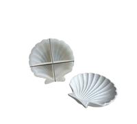 Soap Box Shell Tray Silicone Mold Plate Gypsum Concrete Handmade Diy Epoxy Resin Molds Jewelry Storage Box Soap Dish Mould