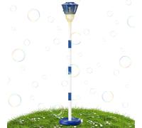 Soap Bubble Generatorr - Height Extendable Lantern Style Emitter, Glowing Melody Bubble, Electric Outdoor Foam Fountain Device for Kids Amusement Photography Props | Birthday Wedding