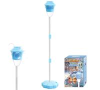 Soap Bubble Lanterns,Light Up Lantern Bubble Machine,Outdoor Sťanding Blower, Automatic Soap Maker,Yard Lawn Party,Light Up Lantern Shape Toy For Children Backyard Summer Activity Fun(B)