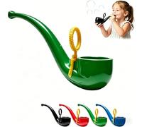 Soap Bubble Pipe, Novelty 3D Printed Bubble Blower Toy, Retro Style Bubbles Maker, Lightweight & Portable Bubbles Blowing Wand for Kids & Adults, Outdoor Parties, Backyard, Picnic Play