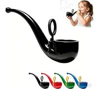 Soap Bubble Pipe, Novelty 3D Printed Bubble Blower Toy, Retro Style Bubbles Maker, Lightweight & Portable Bubbles Blowing Wand for Kids & Adults, Outdoor Parties, Backyard, Picnic Play