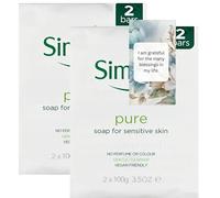 Soap Bundle With Simple Pure Soap For Sensitive Skin 2 Bar (2 Pack) - By Oerich Gift