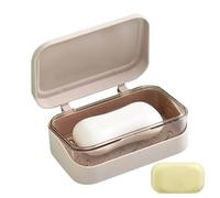 Soap Case Box, Travel Dish Holder, Leakproof Lid with Drain Tray, Lightweight Compact Storage, Bathroom Accessory Organizer, Ideal for Shower, Sink, Gym, Hiking, Camping Use