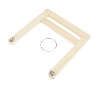 Soap Cutter Loaf Wire Cutter Wax Cutter Hand Craft Tool Professional Wooden Soap Slicer for Soap Making Candle Wax Cutting 19.5x21.5cm