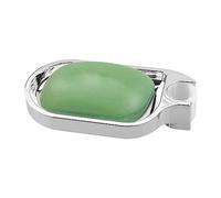 Soap Dish, Jagowa Soap Case Holder Shower Clip-on Rod Slide Soap Tray No Drill Self Draining for Bathroom Kitchen