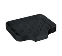 Soap Dish - Shower Sponge Drainer,Flexible Silicone Soap Drain Holder for Sink, Kitchen, Dishwasher, Shower, Bathtub