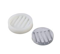 Soap Dish Silicone Mold for Bathroom/Shower, Bar Soap Holder Mould with Self Draining Tray
