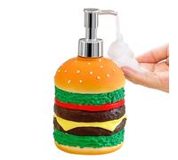 Soap Dispenser - 500ml Decorative Resin Bottle | Multi Purpose Liquid Holder | Kitchen Bathroom Accessory For Dishwashing Shampoo Conditioner Hand Wash Daily Multiple Uses