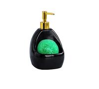 Soap Dispenser Ceramic Dual-purpose Soap DispenserBathroom Dispenser Kitchen with Pump Refillable DispenserLarge Capacity 22oz 700ml White Bathroom Accessories