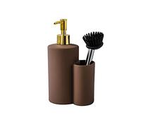 Soap Dispenser Ceramic Dual-purpose Soap DispenserBathroom Dispenser Kitchen with Pump Refillable DispenserLarge Capacity 22oz 700ml White Bathroom Accessories