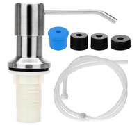 Soap Dispenser for Kitchen Sink, for Kitchen Sink,Dispenser Stainless Steel with 48" Extension Tube Kitfor Bathroom and Dish Lotion