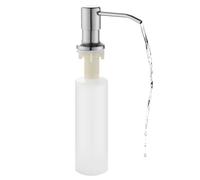 Soap Dispenser For Kitchen Sink - Sink Soap Dispenser | Built-in Refillable Foam Pump With Non Slip Base | Decorative Stainless Steel Dish Holders For B Room