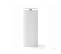 Soap Dispenser, Kitchen Sink 400ml/14.1oz Plastic Press Type Dispensing Bottle Liquid Dish Pump Modern Bathroom Decor(White)