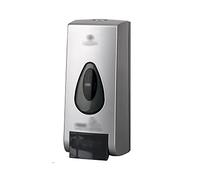 Soap Dispenser Manual Foam Soap Dispenser Household Bathroom Hotel Restaurant Shampoo Dishwashing Liquid Bottle Single Head Plastic 500ml / 17.6oz Dispenser for Hand Soap(Silver)