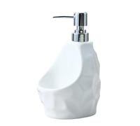 Soap Dispenser Multifunctional Ceramic Storage Jars And Soap Dispensers For The Kitchen And Bathroom(White)