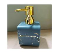 Soap Dispenser,Pump Dispenser Bottles,Shower Lotion Bottle Plated Plastic Pump Dispenser Ceramic Container Countertop Soap Dispenser