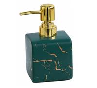 Soap Dispenser,Pump Dispenser Bottles,Shower Lotion Bottle Plated Plastic Pump Dispenser Ceramic Container Countertop Soap Dispenser