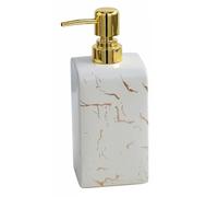 Soap Dispenser,Pump Dispenser Bottles,Shower Lotion Bottle Plated Plastic Pump Dispenser Ceramic Container Countertop Soap Dispenser