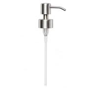 Soap Dispenser Pump Head Replacement 28mm Stainless Steel Brushed
