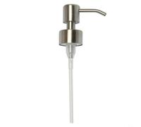 Soap Dispenser Pump Head Replacement Pressure Nozzle for Kitchen Bathroom Liquid Soap or Lotion Bottle, Ergonomic Hand Pump Desig Includes 18 cm Suction Tube