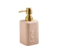 soap dispenser Refillable Soap Dispenser Kitchen Dish Ceramic Countertop Dispensing Bottle hand soap container(Pink)
