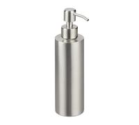 Soap Dispenser Set of 4 Stainless Steel Refillable Bathroom Pump Lotion 300 ml