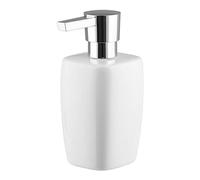 Soap Dispenser Shampoo Bottling Bathroom Countertop Soap Dispenser Ceramic Lotion Dispenser Suitable for Shampoo Lotion Soapy Water Bathroom Soap Dispenser(White)