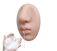 Soap Dispenser - Silicone Dispenser Holder in Funny Nose Shape, Kitchen Soap in the Shape of a Nose - Ideal for Home Kitchen Furnishings, Washbasins, Showers, Rustic Rooms and Dom