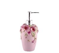 Soap Dispenser Soap dispenser hand soap dispenser Liquid Soap Dispenser Vintage Hand Soap Dispenser for Kitchen Sink with Pump Countertop Dish So (Pink)