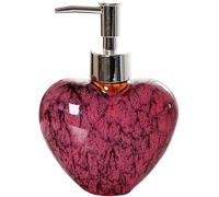 Soap Dispenser soap dispensers Soap Dispenser Heart Shaped Decorative Modern Vintage Farmhouse Style Refillable Hand Lotion Pump Bottle for Liqui (One Colo