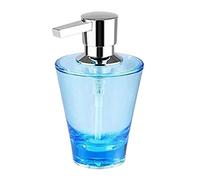 Soap Dispenser Soap Lotion Dispenser Acrylic Soap Dispenser, Clear Soap Dispenser With Wide Opening For Kitchen And Bathroom Soap Dispenser Kitchen Bathroom-Blue-200ml