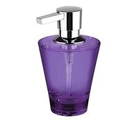 Soap Dispenser Soap Lotion Dispenser Modern Acrylic Refillable Soap Dispenser Pump Bottle For Bathroom Vanity Countertop Soap Dispenser Kitchen Bathroom-Purple-300ml