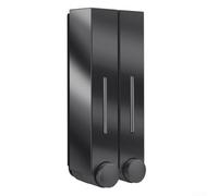 Soap Dispensers, 1/2/3 Cup 420ML Wall Mounted Bathroom Soap Dispenser Washing Lotion Shower(Black Double)