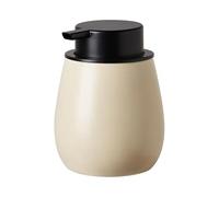 Soap Dispensers Ceramic Foaming Bottle Push-type Soap Dispenser Nordic Style Hand Soap Shower Gel Shampoo Foam Filling Bottle Soap Dispenser