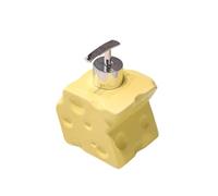 Soap Dispensing Cheese Press Toilet Laundry Detergent Shampoo Body Wash Empty Bottle Hotel Decoracion Para Cocina(Yellow,S)