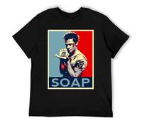 SOAP Fight Club Brad Pitt Obama Hope Style T Shirt White