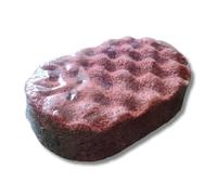 Soap Filled Exfoliating Sponge Aftershave Scented (Velvet Rose and Oud)