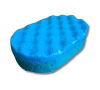 Soap Filled Exfoliating Sponge Fruit and Sweet Scented (Blue Raspberry Slush)
