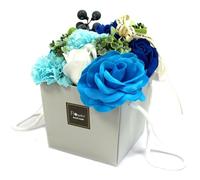 Soap Flower Bouquet Blue Wedding Luxury Soap Flowers