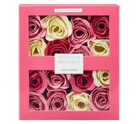 Soap Flowers Box Sweet Pea and Honeysuckle Scented Bath Flower Petals Vegan Gift