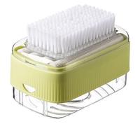 Soap Foaming Box, Soap Dish Soap Cleaning Storage Foaming Box with Roller Bubble Case, Multifunction Skid Proof Storage Detachable Bubble Foaming Soap Case for Home Bathroom Kitchen
