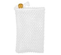Soap Foaming Net Pouch White Nylon Portable Shower Bag | Lightweight Design, for Women and Men, Bath Lather Mesh for Body Soap Random Color