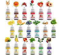 Soap Fragrance Oil - 18 x 10ml Liquid Soap Making Scents Set | for Bath Bomb Making, Soap Making Supplies Concentrated Food Grade Soap Flavour Bath Bomb Scents for Cosmetic, Crafts